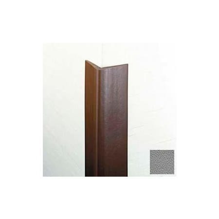 Pawling Flexible Vinyl Corner Guard, 1-3/4" Wings, 1/4" Radius, 8'H, Gray, Heavy Duty Flexible Vinyl CG-9-8-5